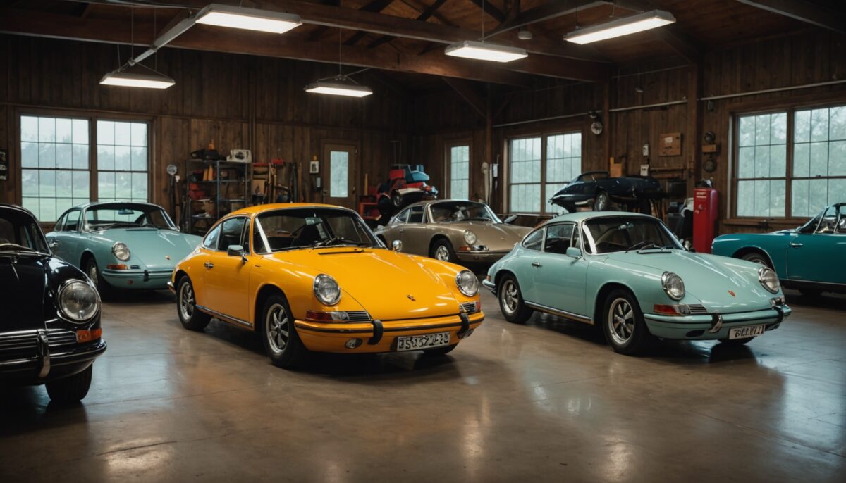 Voitures Porsche de collection : découvrez les modèles qui gagnent véritablement en valeur