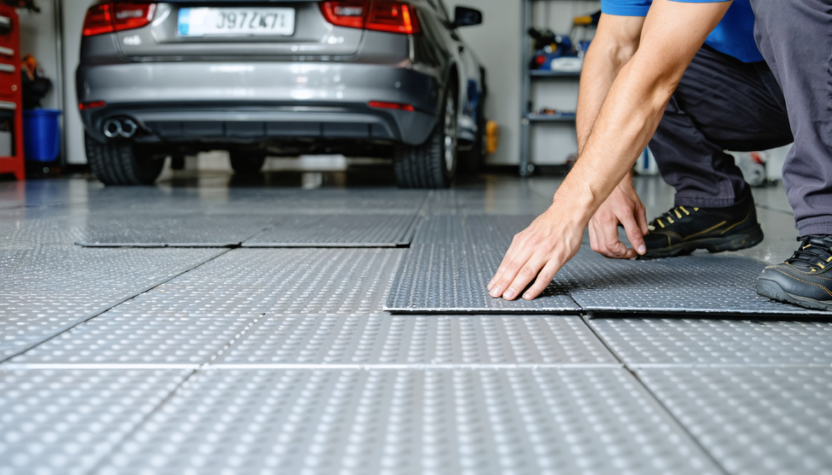 découvrez notre guide pratique pour choisir les dalles de sol clipsables idéales pour votre garage, alliant durabilité, esthétique et facilité d'installation.